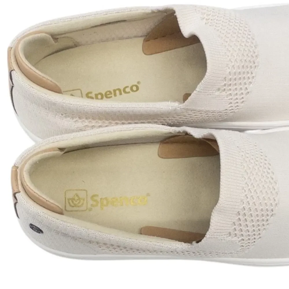 Spenco Bahama Women's Arch Support Slip On Sneaker Women's size 8 Cream